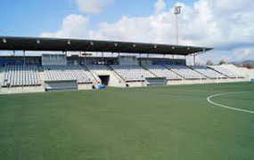 Football stadium in Spain